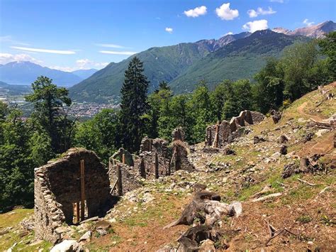 Rovine del villaggio di Prada, Bellinzona 